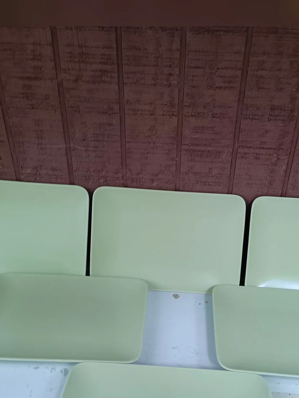 IKEA DINERA rectangle Plates Green